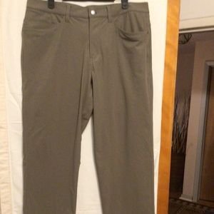 Lululemon Men’s slim straight pants SZ 33 Tall